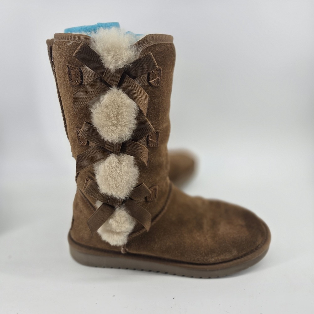 Koolaburra By UGG Victoria Tall Women's Size 8 Chestnut Brown Boots (1015875)
